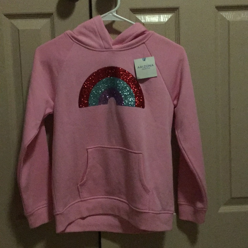 Arizona basic pink Hoodie in Little kids.